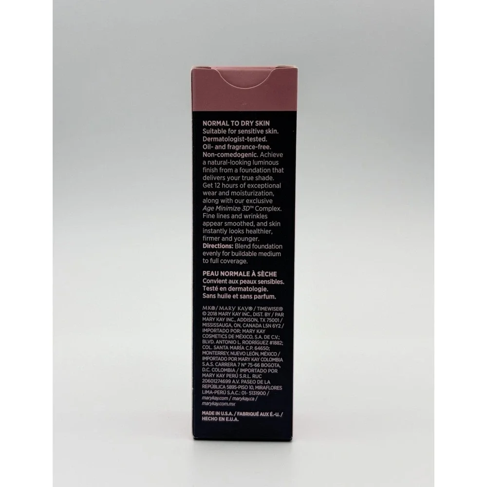 Mary Kay TimeWise Luminous 3D Foundation Ivory W 130 NIB 1oz/30ml